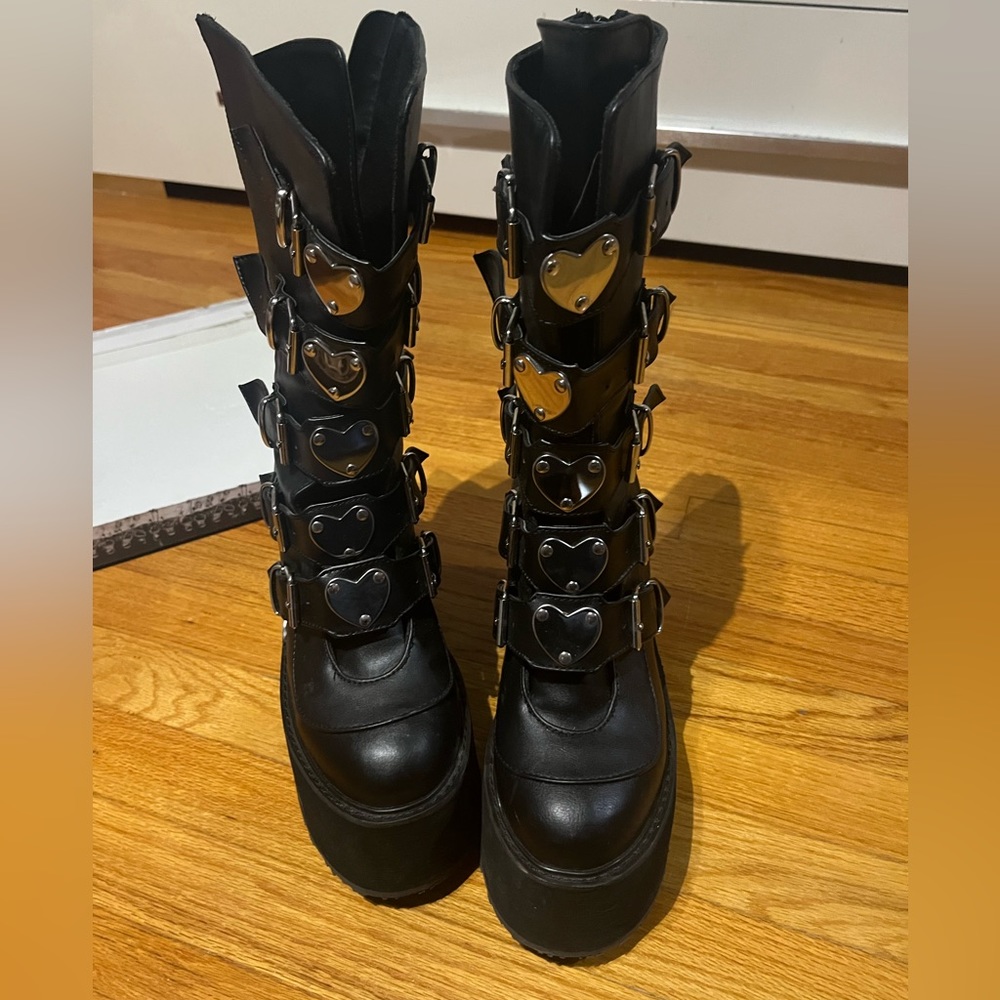 Demonia Swing-230/Lovesick Trinity Boots Size 11